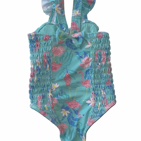 Tommy Bahama‎ Toddler Flamingo Themed Swimsuit Size: 3T - Picture 2 of 4